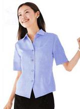 深圳工衣廠(chǎng)家 定制女士短袖襯衣制服，專(zhuān)業(yè)設(shè)計(jì)，價(jià)格透明